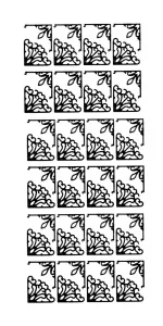 Corner Dazzles&trade; Stickers, 48 pieces